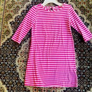 Vineyard vines girls dress pink and white striped🤍💕 size 10-12